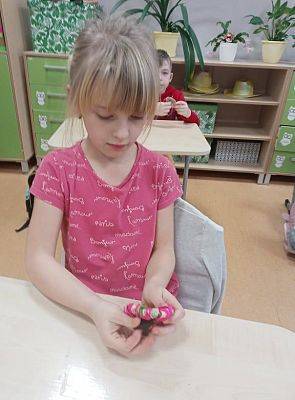 Grafika #15: Pompony w wykonaniu klasy 1 i 2.