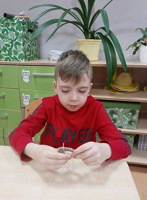 Grafika #12: Pompony w wykonaniu klasy 1 i 2.