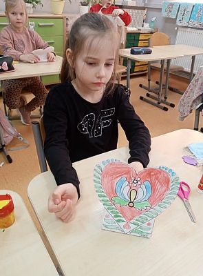 Grafika #6: Kaszubskie walentynki.