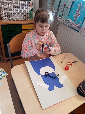 Grafika #22: Strój kaszubski - klasa 1 i 2.