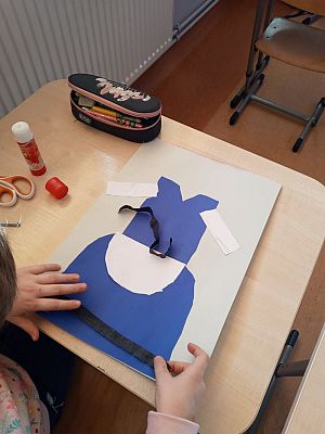 Grafika #0: Strój kaszubski - klasa 1 i 2.