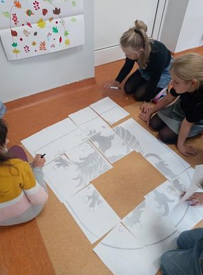 Grafika #8: Gryf kaszubski - klasa 3 i 4.