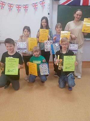 Grafika #5: ROZSTRZYGNIĘCIE SZKOLNEGO KONKURSU NA KASZUBSKĄ KARTKĘ WIELKANOCNĄ