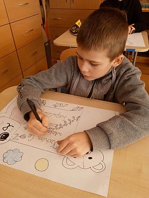 Grafika #8: Walentynkowe prace klasy II.