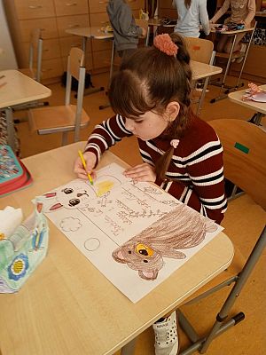 Grafika #1: Walentynkowe prace klasy II.