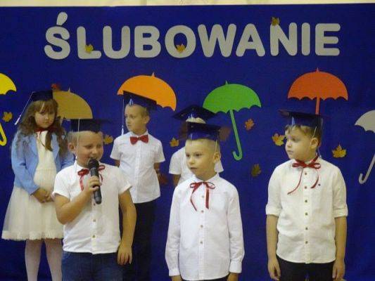 Grafika #28: Ślubowanie klasy I
