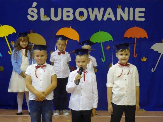 Grafika #29: Ślubowanie klasy I