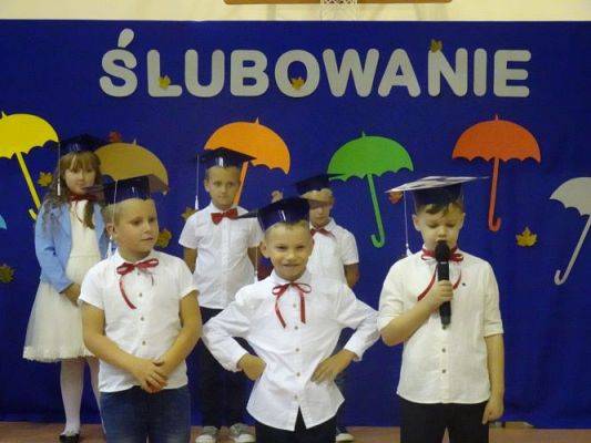 Grafika #31: Ślubowanie klasy I