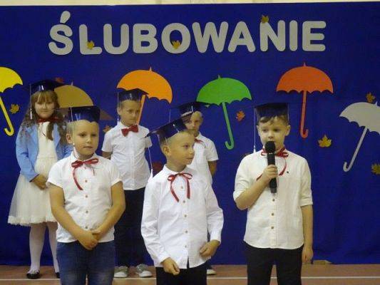 Grafika #32: Ślubowanie klasy I