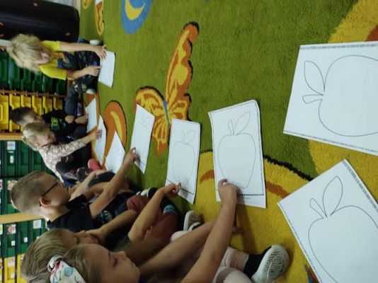 Grafika #25: Wrzesień w przedszkolu