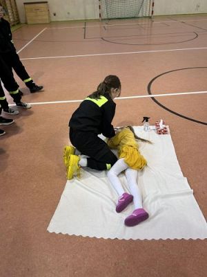 Grafika #6: Projekt "30 na 2" - wizyta Druhów z MDP OSP Wicko