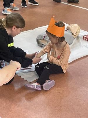 Grafika #12: Projekt "30 na 2" - wizyta Druhów z MDP OSP Wicko