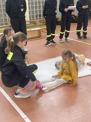 Grafika #13: Projekt "30 na 2" - wizyta Druhów z MDP OSP Wicko