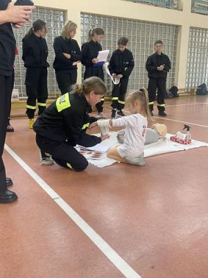 Grafika #17: Projekt "30 na 2" - wizyta Druhów z MDP OSP Wicko