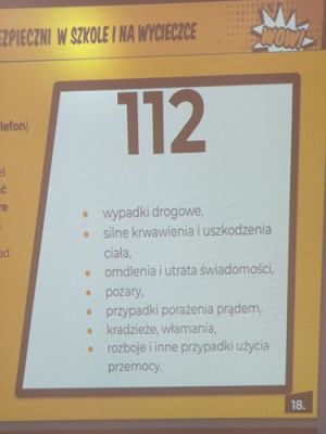 Grafika #8: Akademia Bezpiecznego Puchatka. Edycja I- kl. I