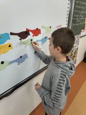 Grafika #20: Dokarmiamy ptaki -kl. II