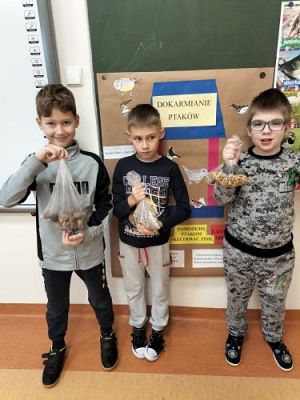 Grafika #43: Dokarmiamy ptaki -kl. II