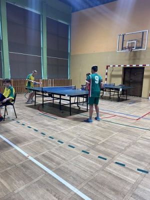 Grafika #1: Turniej tenisa stołowego- eliminacje powiatowe
