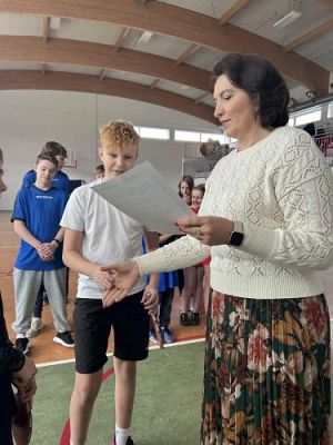 Grafika #1: Turniej tenisa stołowego- eliminacje gminne