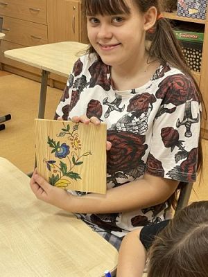 Grafika #5: Kaszubska nocka.