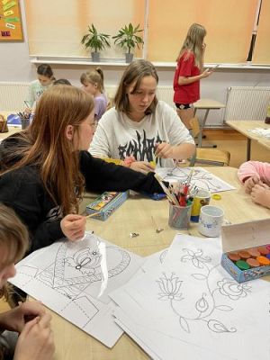 Grafika #9: Kaszubska nocka.