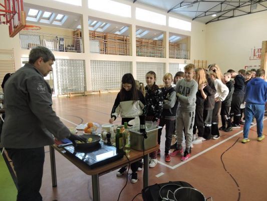 Grafika #1: Udział klas IV-VIII w warsztatach z zakresu doradztwa zawodowego.