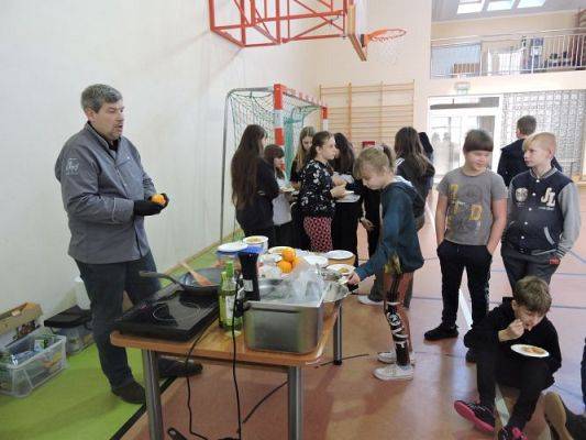 Grafika #6: Udział klas IV-VIII w warsztatach z zakresu doradztwa zawodowego.