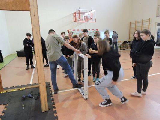 Grafika #19: Udział klas IV-VIII w warsztatach z zakresu doradztwa zawodowego.