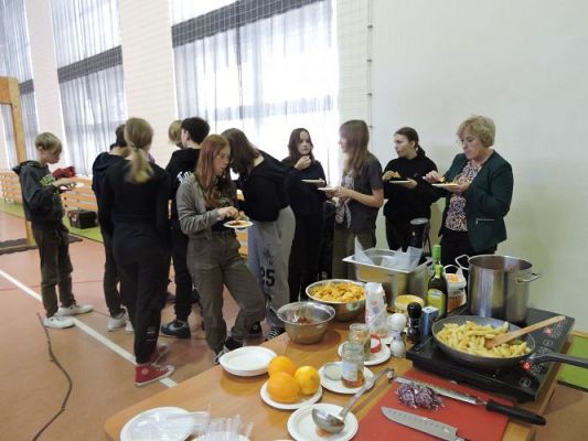 Grafika #32: Udział klas IV-VIII w warsztatach z zakresu doradztwa zawodowego.