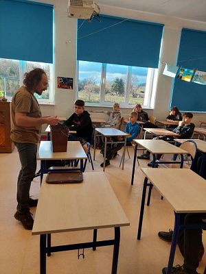 Grafika #2: Warsztaty przyrodnicze w SP Szczenurze