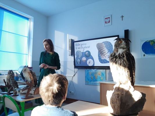 Grafika #6: Warsztaty przyrodnicze w SP Szczenurze