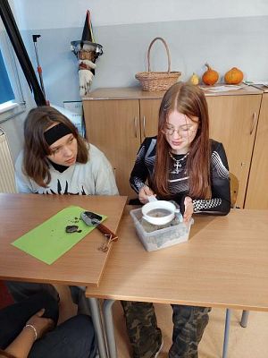 Grafika #14: Warsztaty przyrodnicze w SP Szczenurze