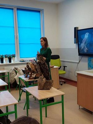 Grafika #17: Warsztaty przyrodnicze w SP Szczenurze