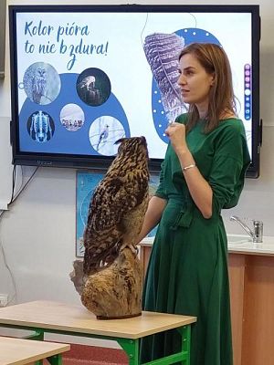 Grafika #28: Warsztaty przyrodnicze w SP Szczenurze