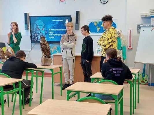 Grafika #29: Warsztaty przyrodnicze w SP Szczenurze