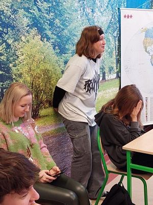 Grafika #30: Warsztaty przyrodnicze w SP Szczenurze