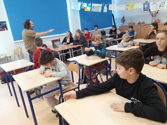 Grafika #47: Warsztaty przyrodnicze w SP Szczenurze