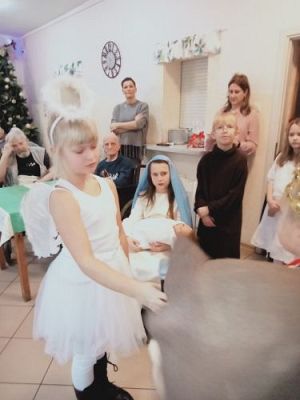 Grafika #34: Wizyta w Domu Pomocy Społecznej nr 2 w Lęborku