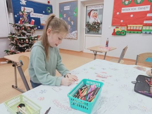 Grafika #6: Świątecznie u pierwszoklasistów