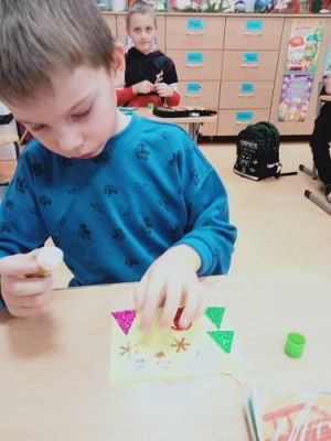 Grafika #15: Świątecznie u pierwszoklasistów