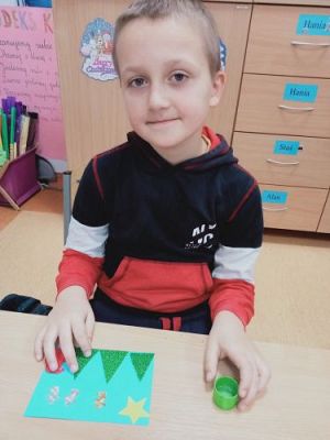 Grafika #16: Świątecznie u pierwszoklasistów