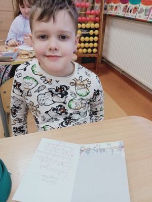 Grafika #41: Świątecznie u pierwszoklasistów