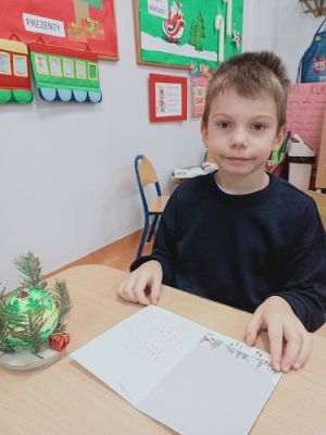 Grafika #43: Świątecznie u pierwszoklasistów