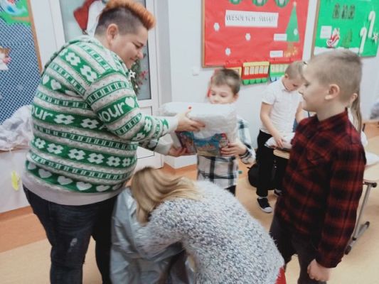 Grafika #55: Świątecznie u pierwszoklasistów