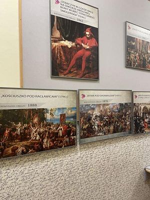 Grafika #20: Zajęcia biblioteczno-edukacyjne dla klasy 6 i 7 w bibliotece szkolnej w Wicku