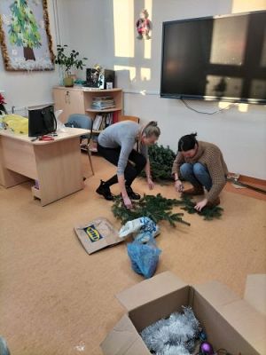 Grafika #4: Czar Bożego Narodzenia w kl. 2