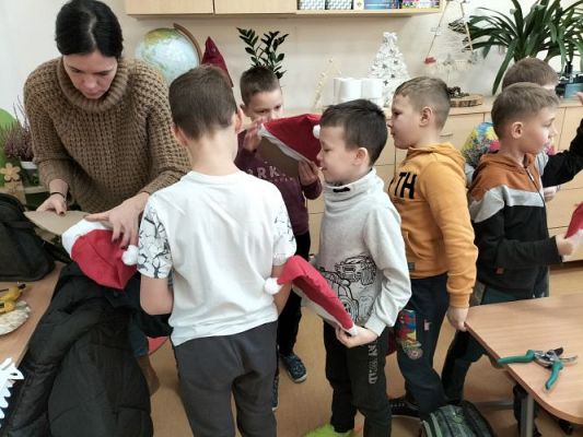 Grafika #5: Czar Bożego Narodzenia w kl. 2