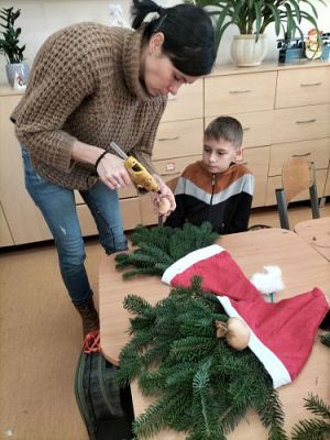 Grafika #8: Czar Bożego Narodzenia w kl. 2