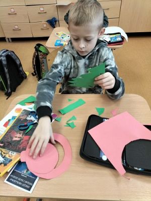 Grafika #22: Czar Bożego Narodzenia w kl. 2