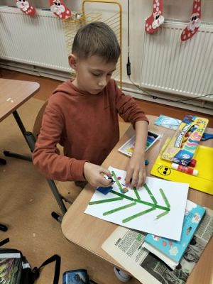 Grafika #32: Czar Bożego Narodzenia w kl. 2